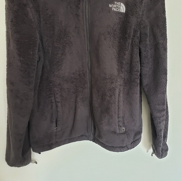 Vintage The North Face Fleece Teddy Full Zip Jacket Gray Size Medium - Picture 5 of 13